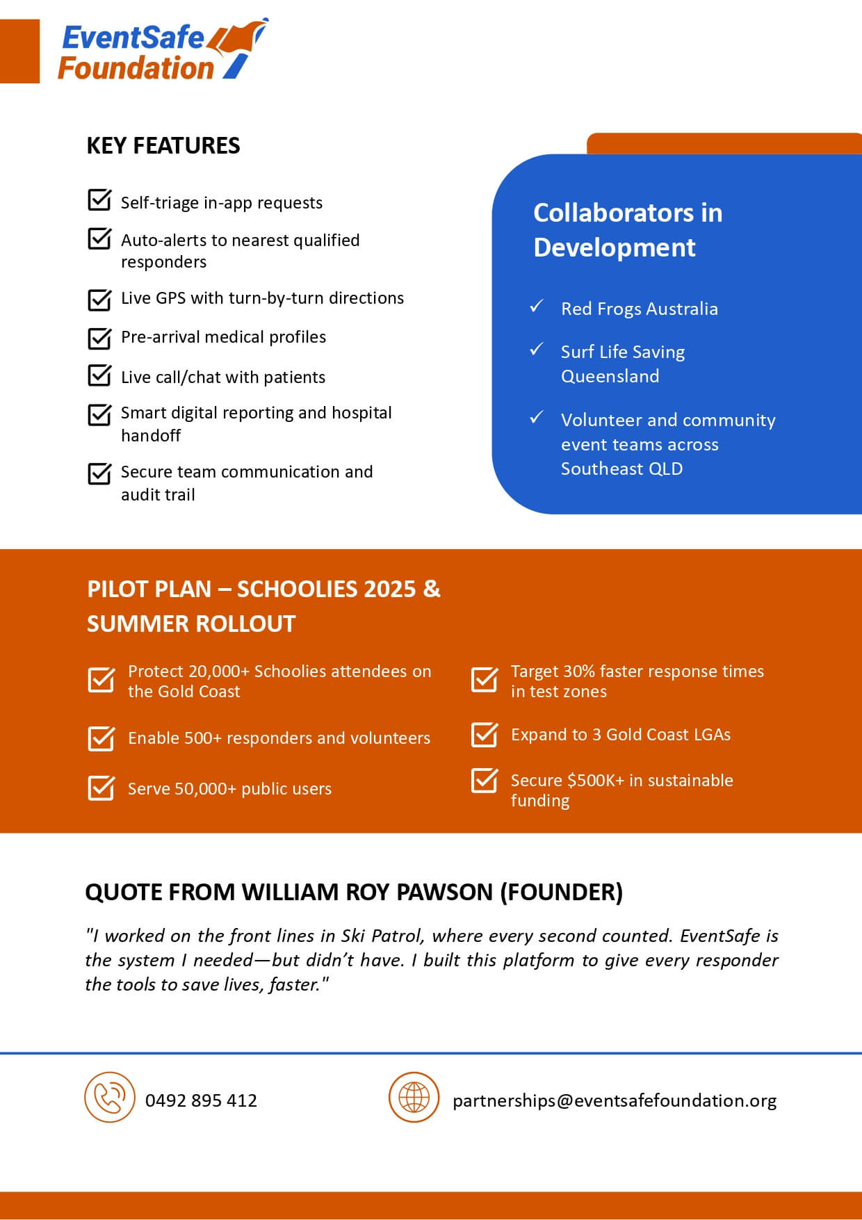 Stakeholder Summary Page 2